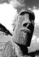 Easter Island moai (statue)
