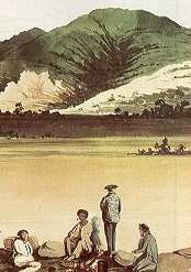 Sir William Fox, "On the Grass Plain below Lake Arthur [Rotoiti],Nelson, 1846", Alex. Turnbull Library