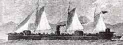 Illustrated London News: gunboat Pioneer