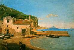 Albin Martin, "Near Naples" c1842, Ak Art Gallery