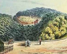 detail, Ruapekapeka Pa 1846, Major Cyprian Bridge