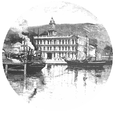 Wellington Post Office 1886